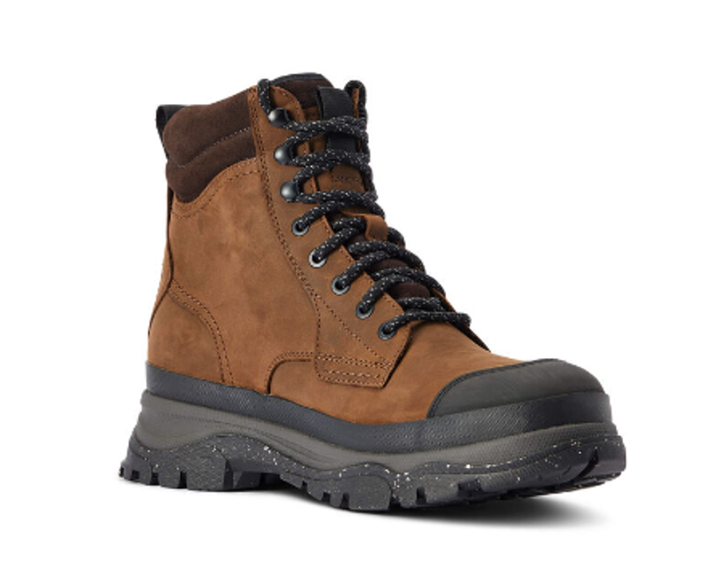 Ariat Mens Moresby Waterproof Boot Oily Distressed Brown-2